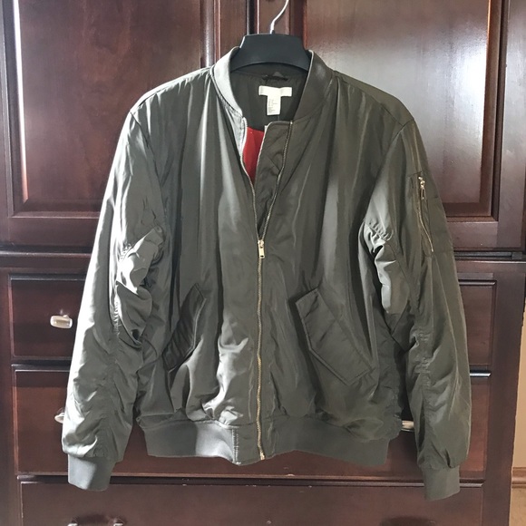 H&M Jackets & Blazers - H & M Bomber Jacket